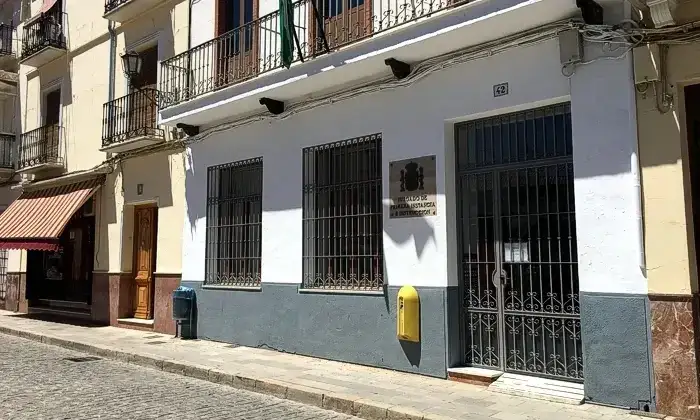 Fachada del juzgado de primera instancia e instrucción de Archidona